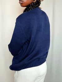 Pull marine Ralph Lauren L vintage