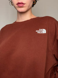 Sweat brun The North Face XL vintage