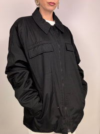 Vintage schwarze Levis gefütterte Jacke