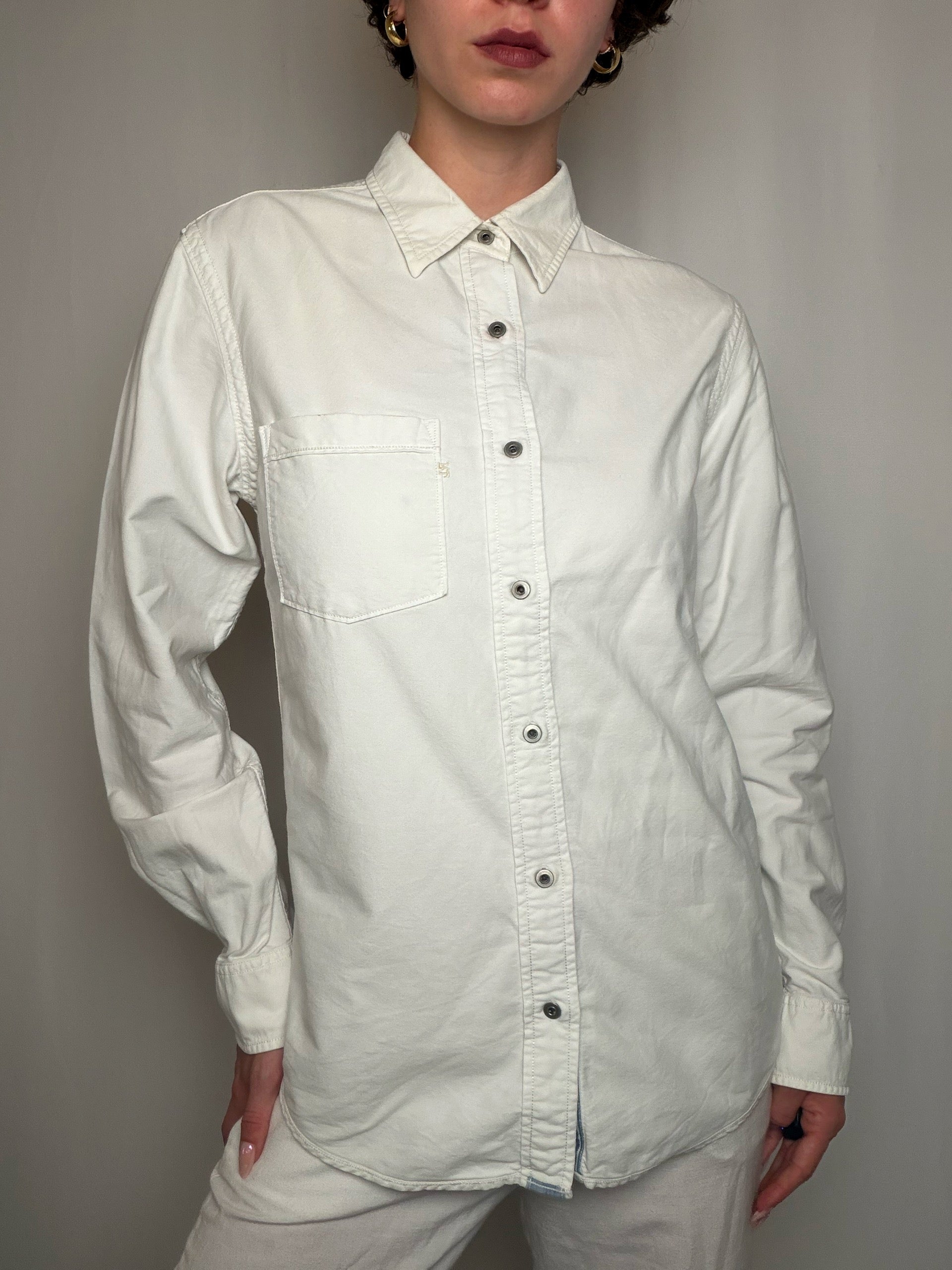 Chemise Blanc S vintage