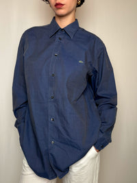 Chemise marine Lacoste S/M vintage