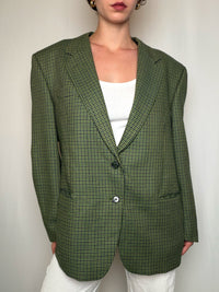 Blazer pied de poule XL vintage