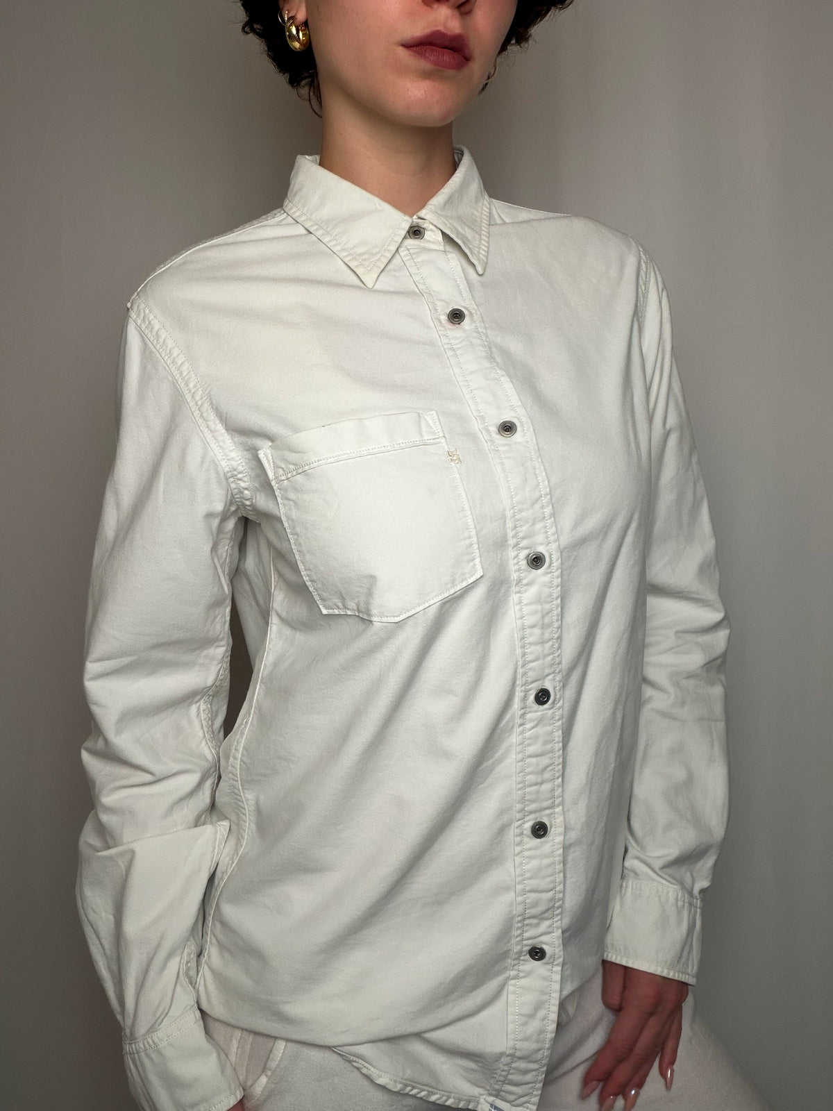 Chemise Blanc S vintage