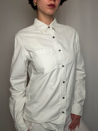 Chemise Blanc S vintage