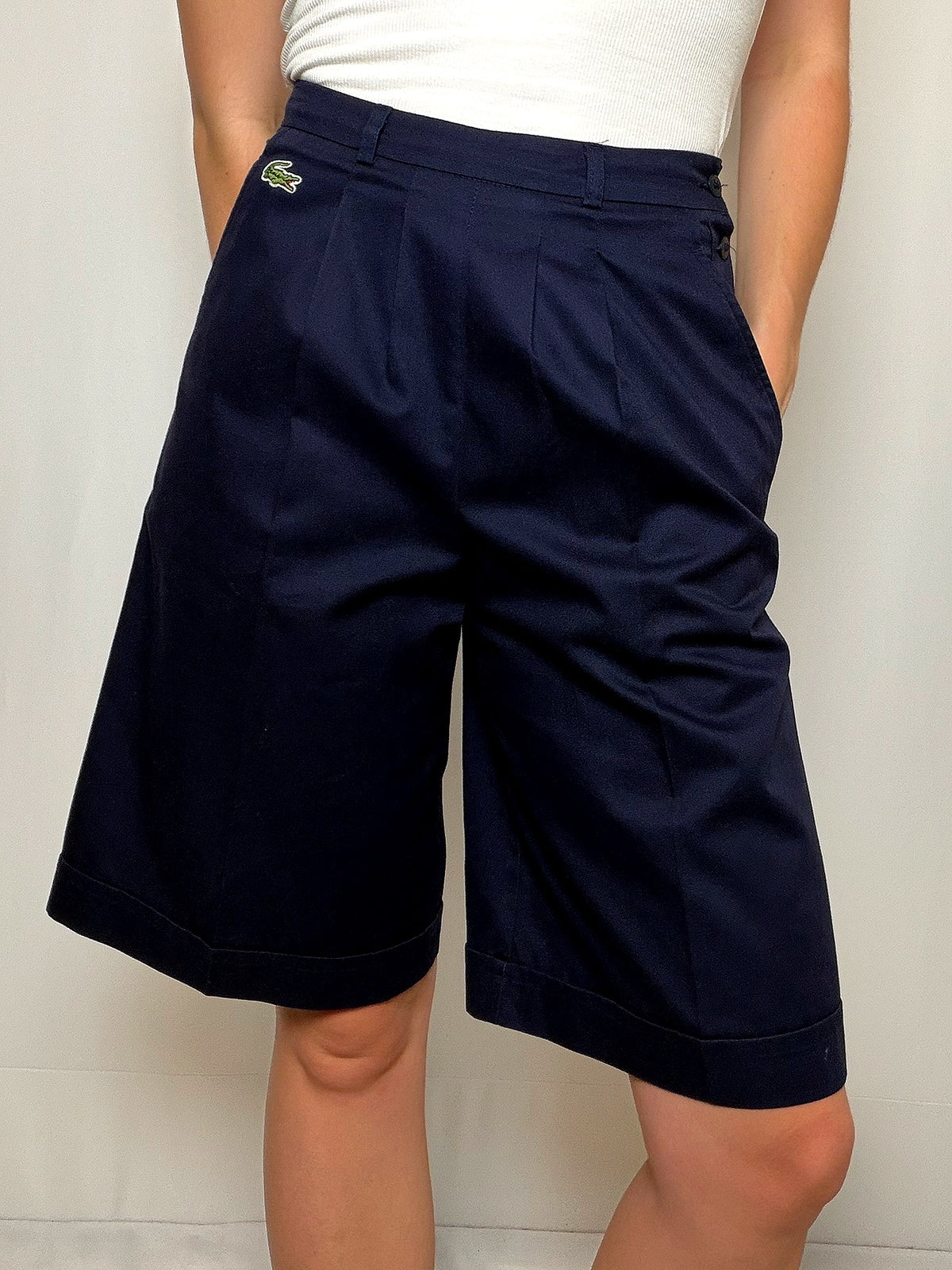 Short Marine Lacoste XS vintage