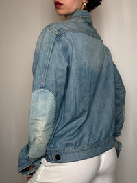 Jacket en denim bleu Lee M vintage