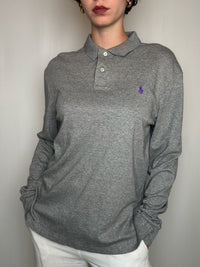 Polo Gris Ralph Lauren L vintage