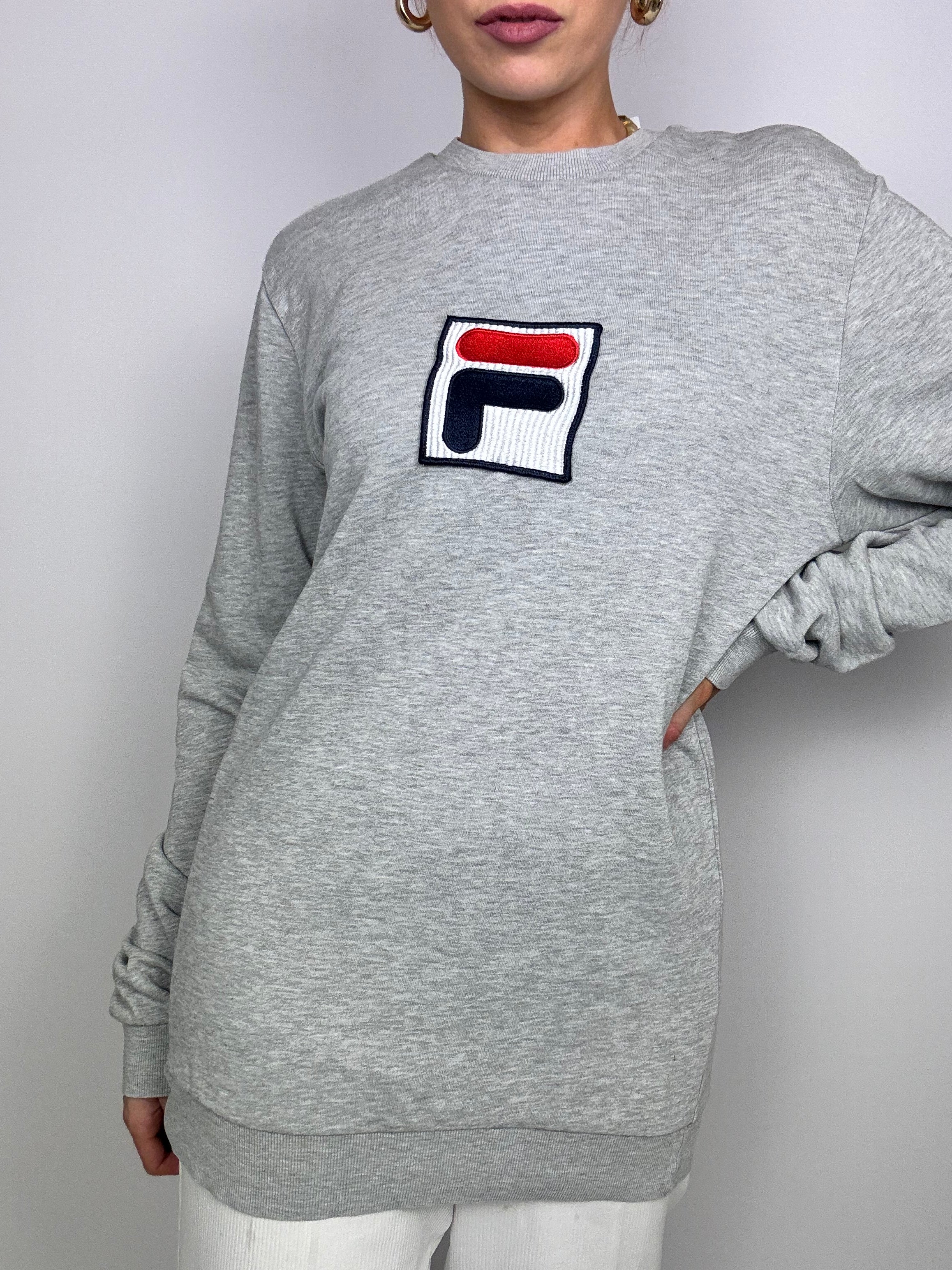 Fila Grey American Vintage Sweater