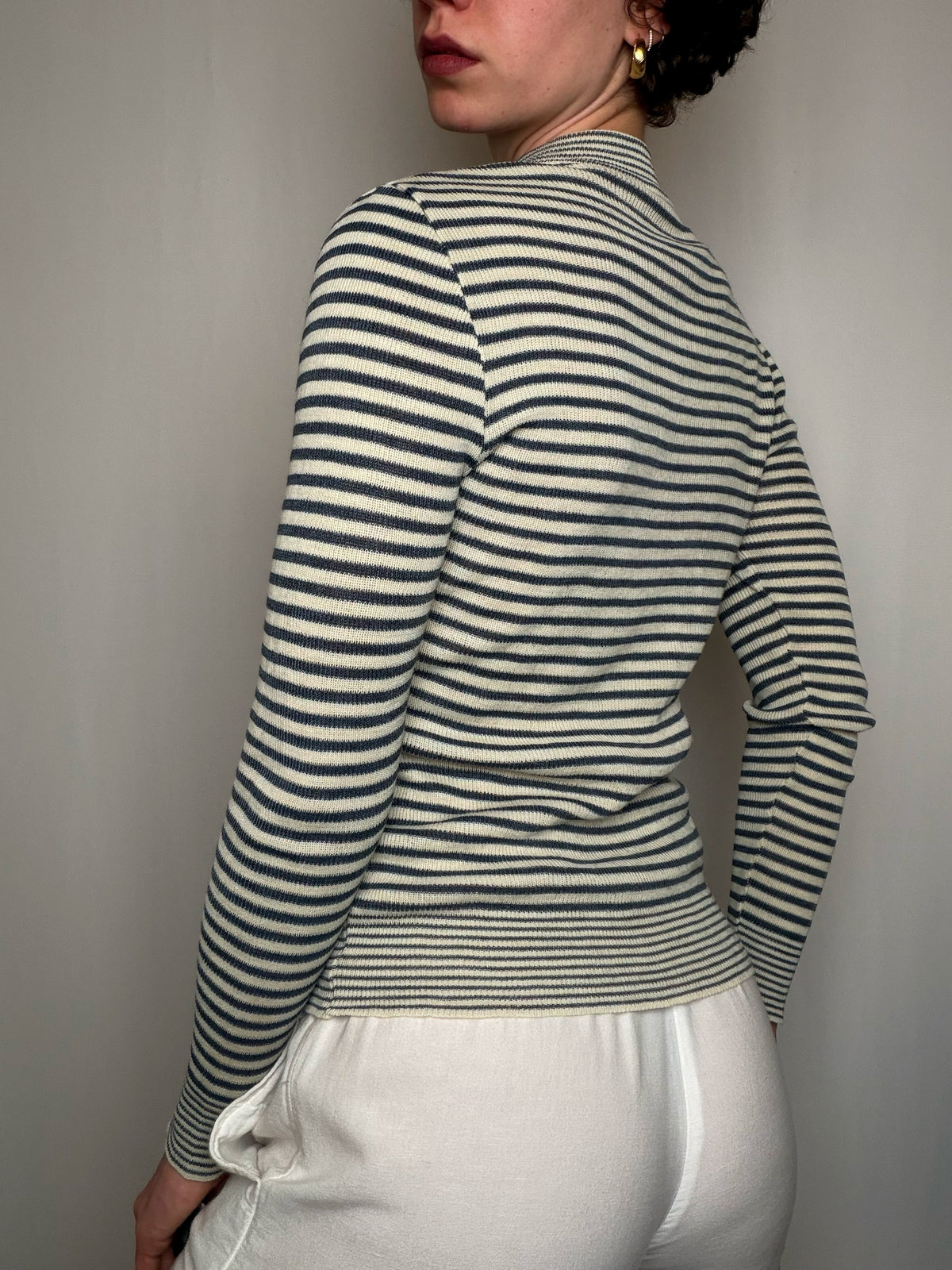 Pull rayé M/L vintage