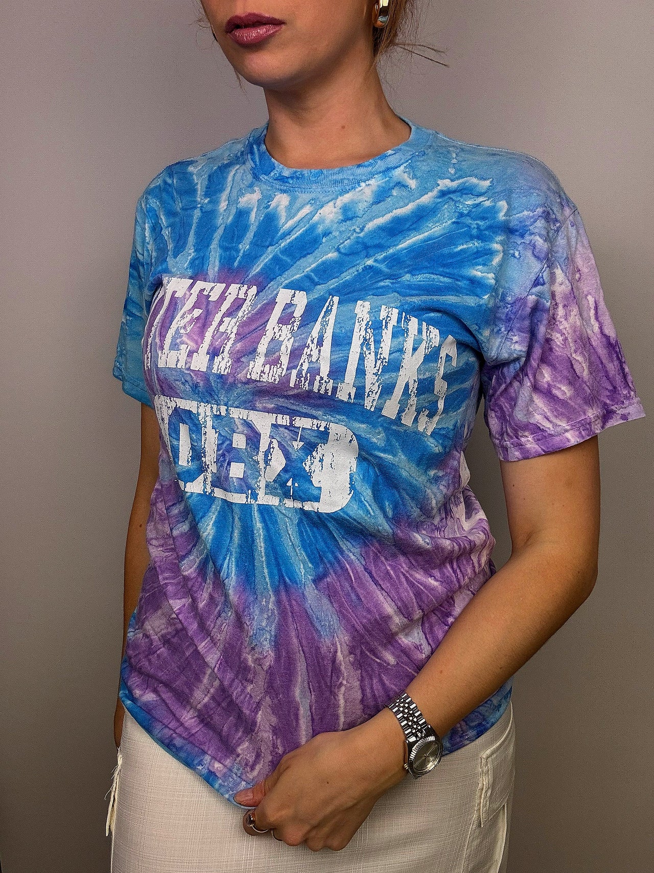 T-shirt vintage tie and dye