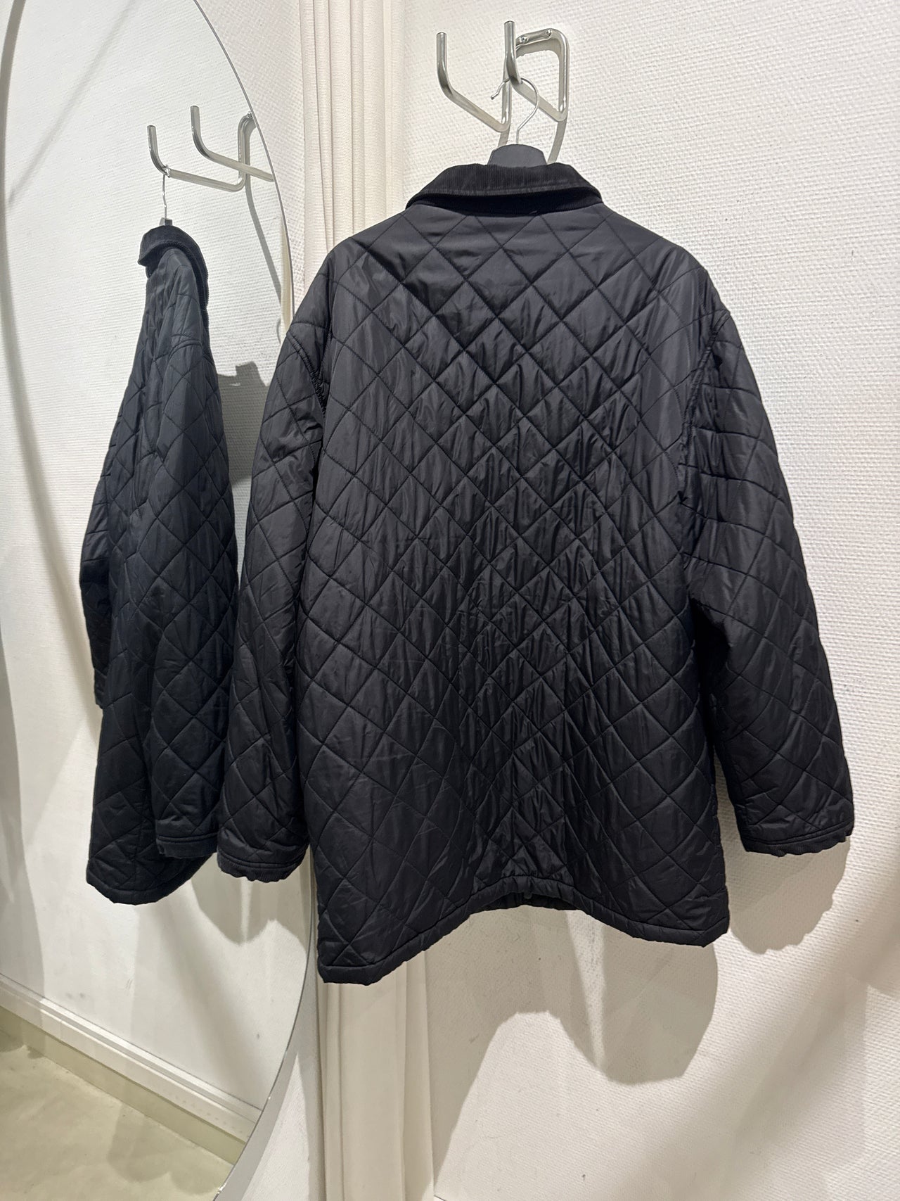 Veste matelassée noire XL live