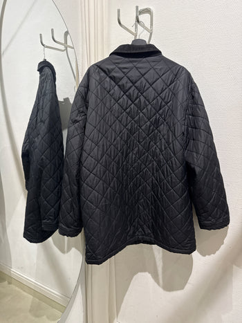 Veste matelassée noire XL live