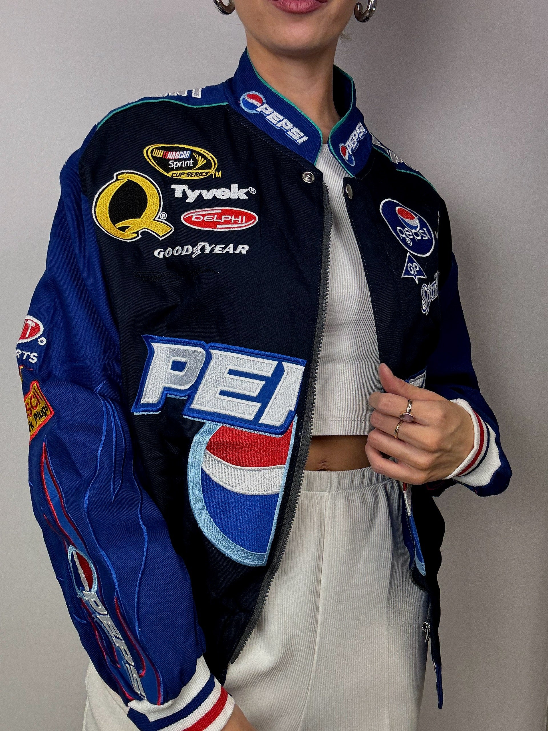 Veste racing vintage de collection Pepsi