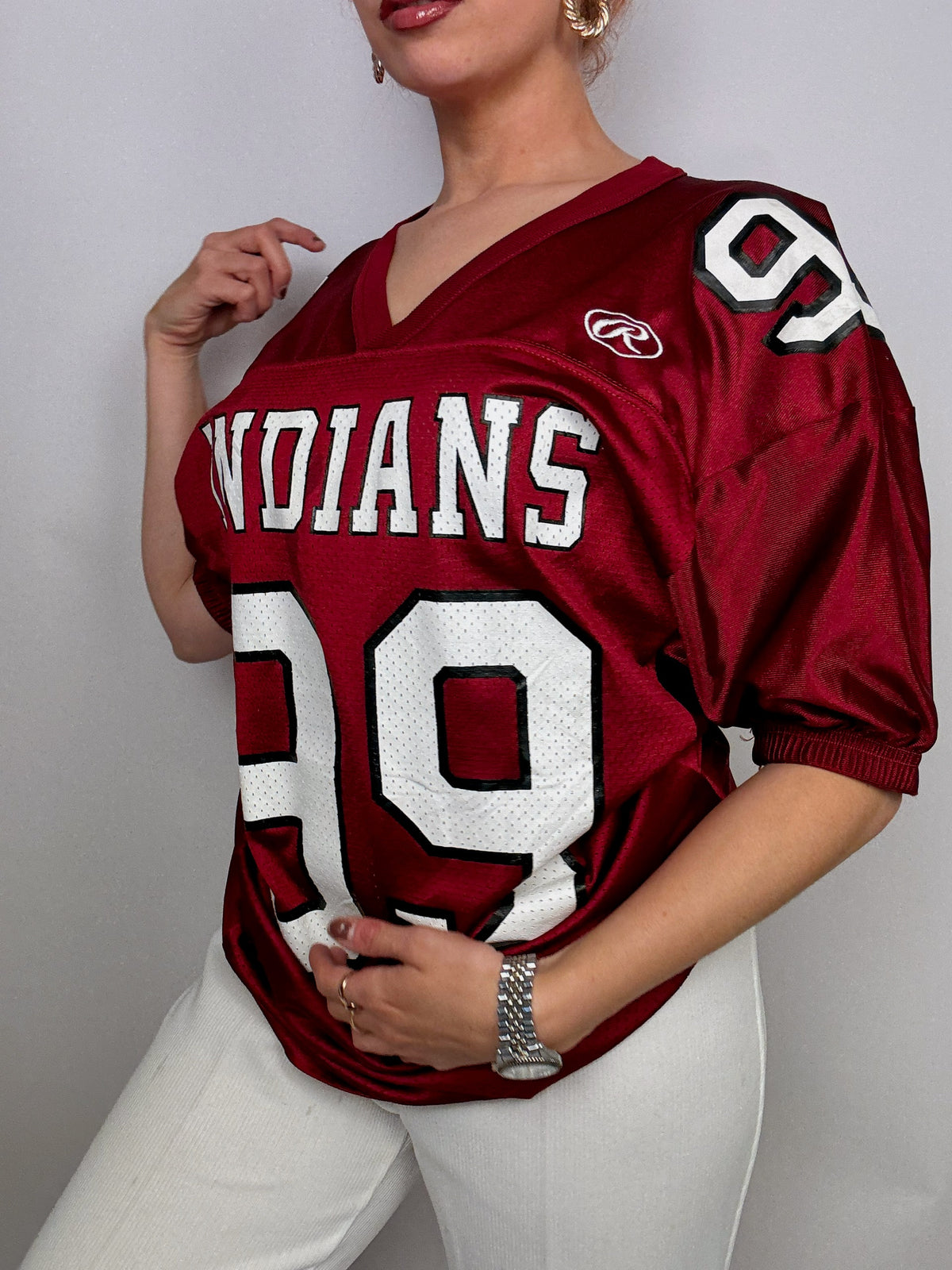 Rotes amerikanisches Vintage-Trikot
