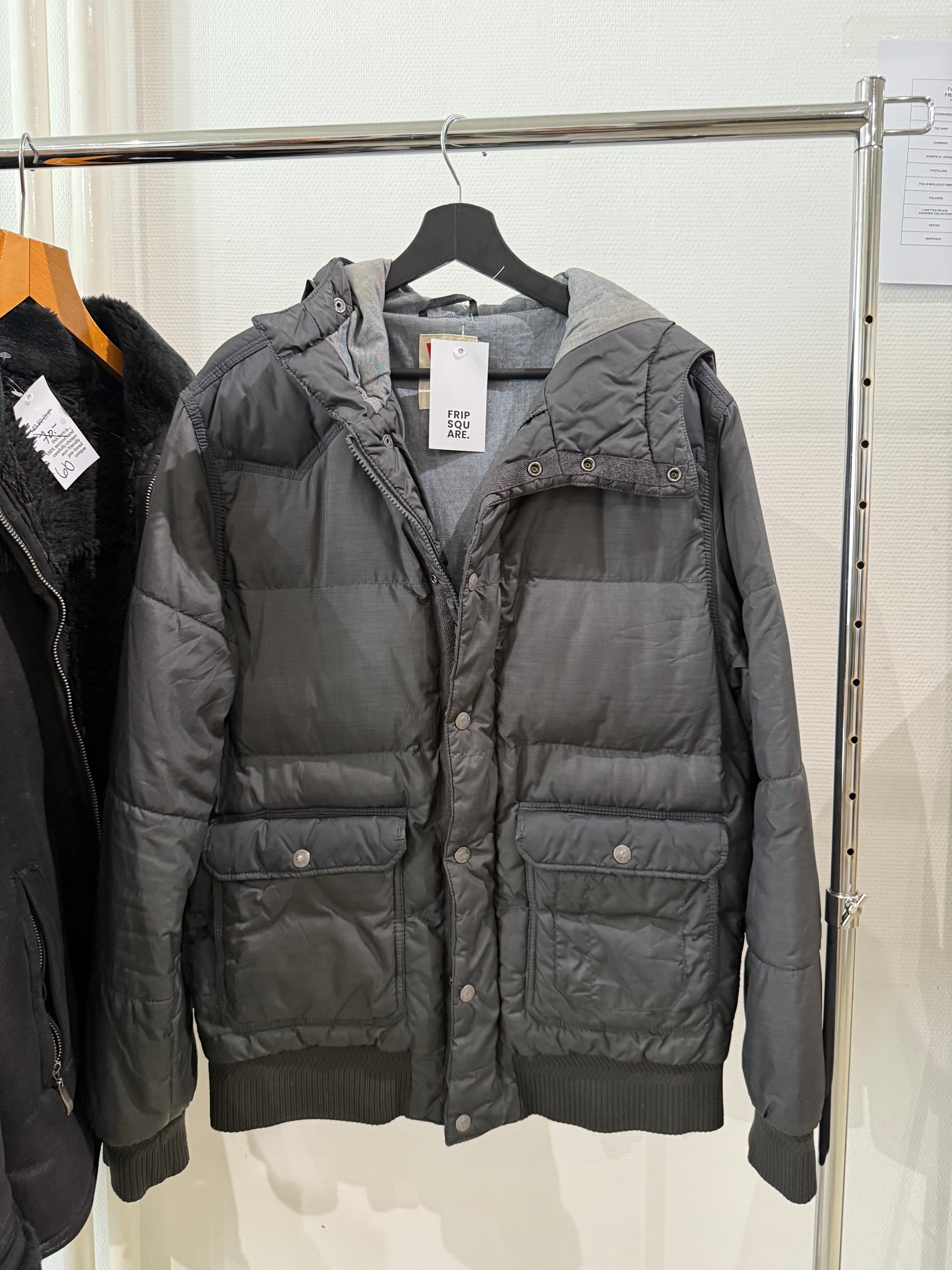 Doudoune Levi’s grise L