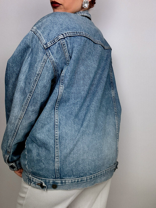 Veste en jeans clair Wampum vintage