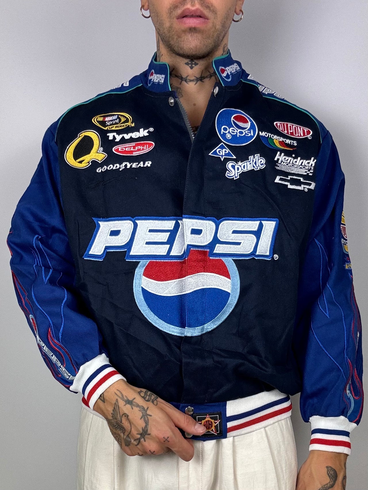 Veste racing vintage de collection Pepsi