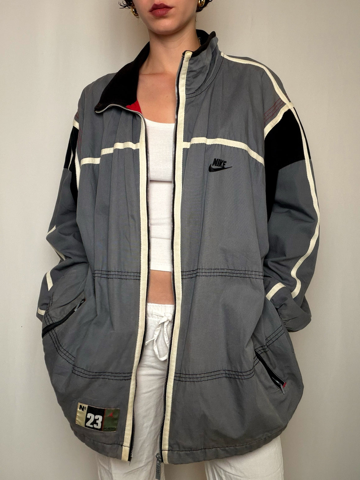 Jacket gris Nike XXL vintage