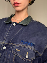 Jacket Bleu Denim Foncé Diesel XL vintage