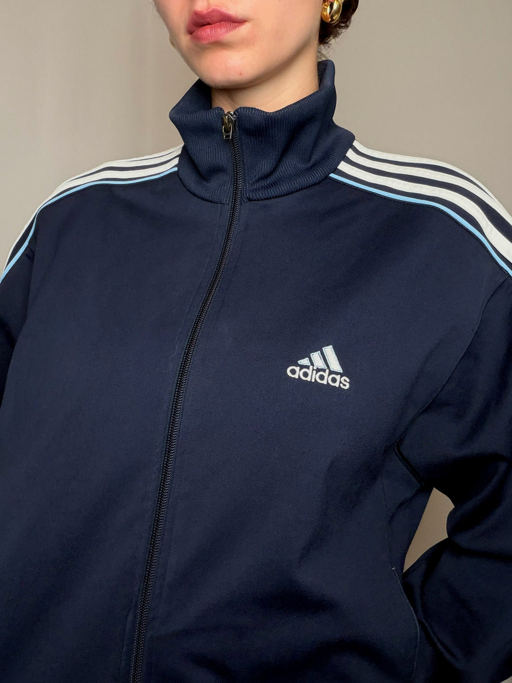 Jacket de sport Navy Adidas M/L vintage