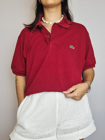 Polo Lacoste rouge L