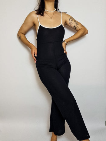 Vintage Black Jumpsuit XS/S