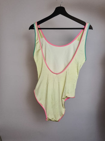 Light yellow vintage swimsuit M