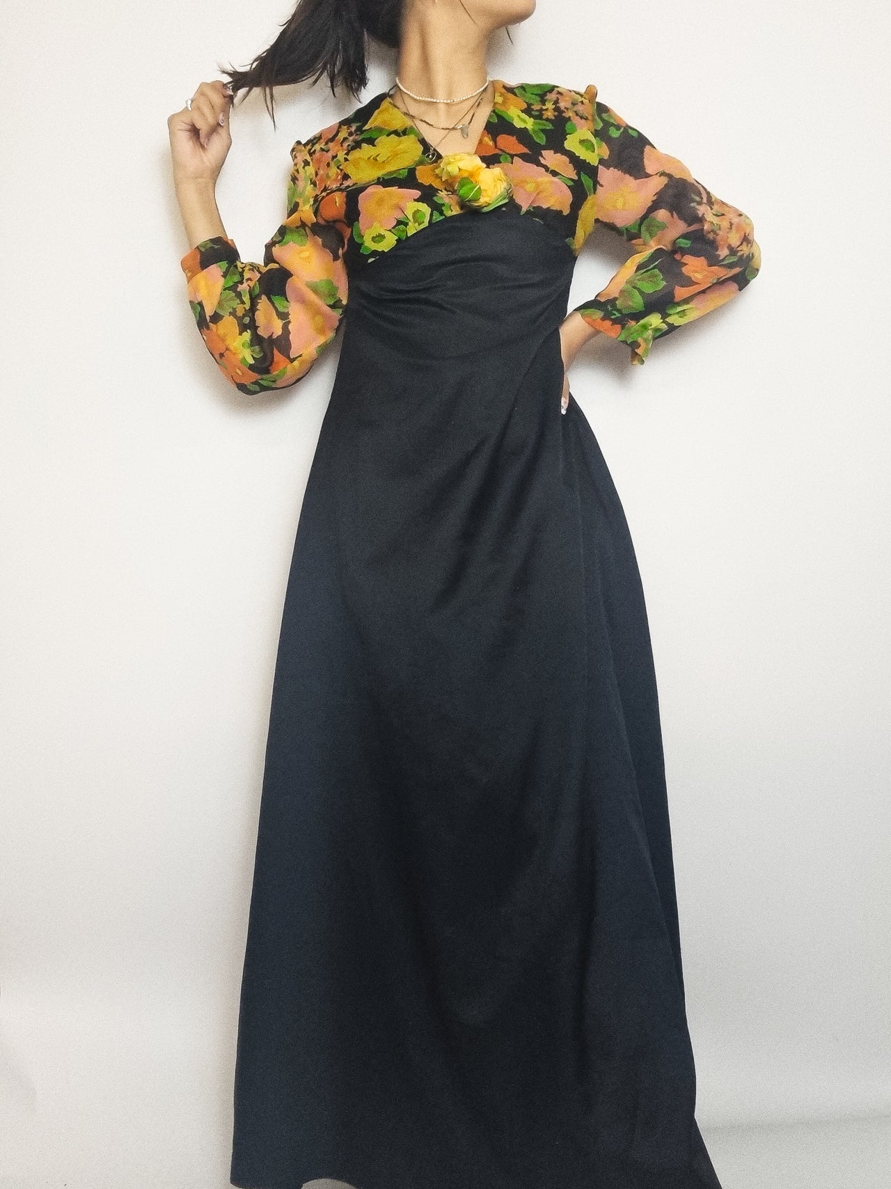 Vintage Maxi Dress S/M