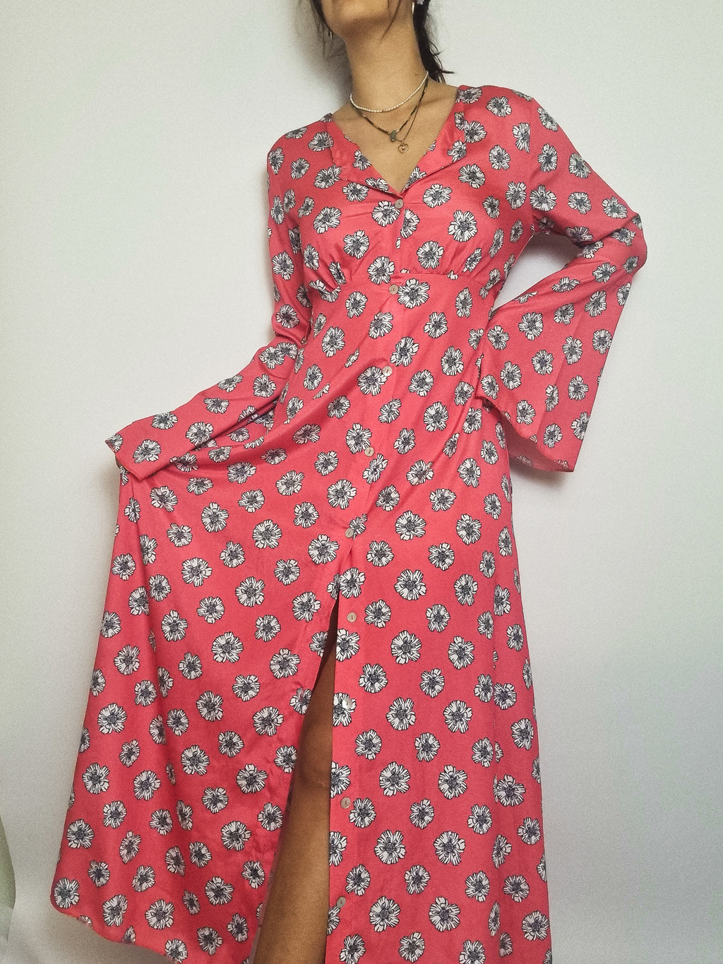 Vintage Maxikleid M