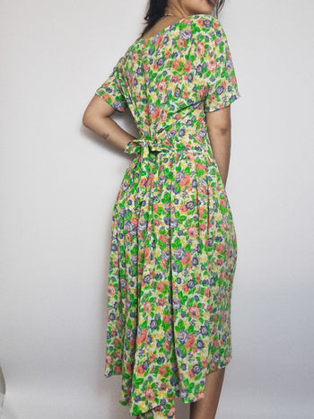 Vintage Midi Dress S