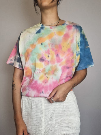 T-shirt tie and dye vintage L