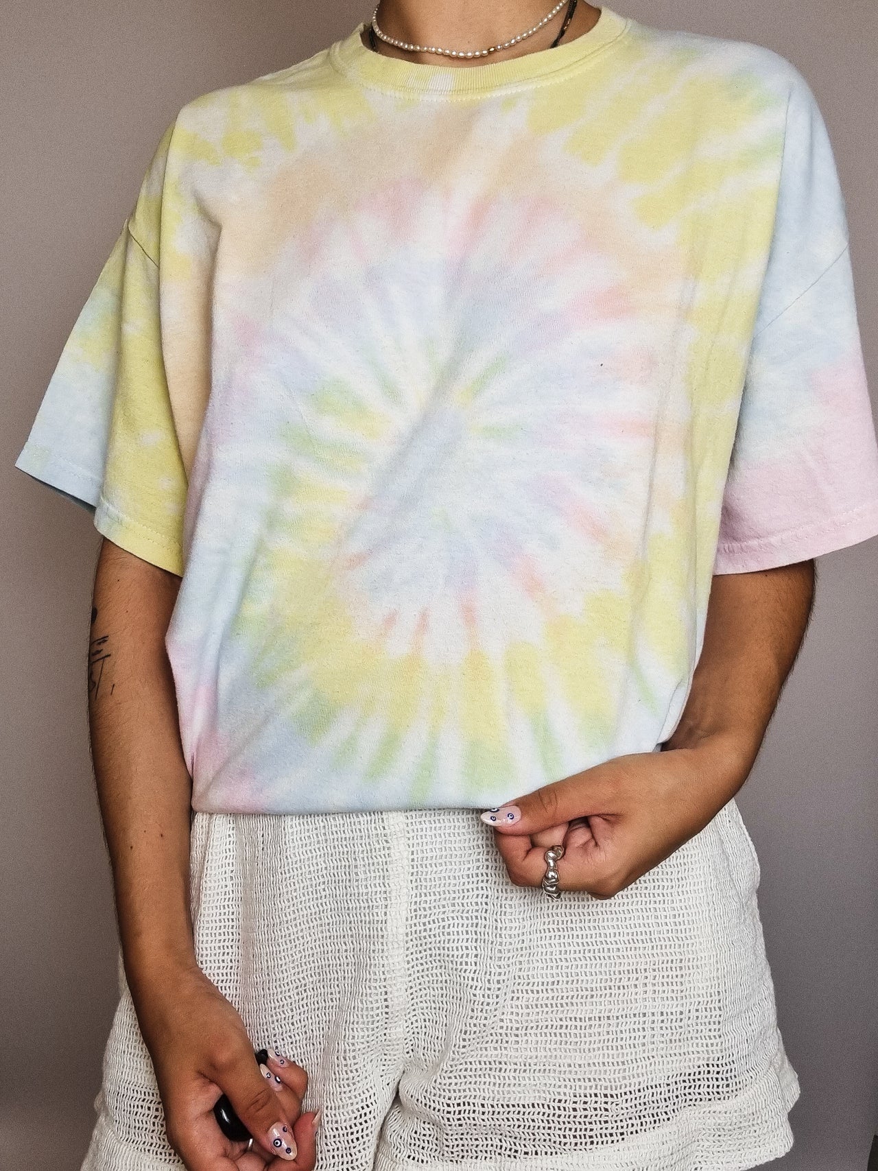 T-shirt tie and dye vintage L