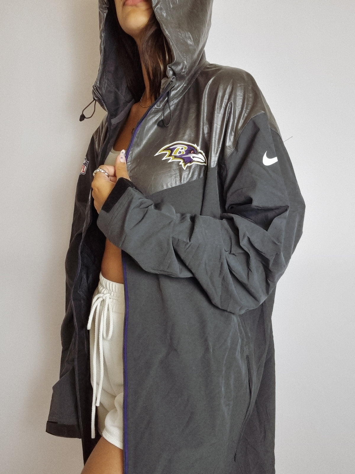 Veste NFL imperméable vintage XXL
