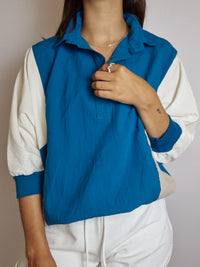 Veste manches 3/4 imperméable vintage M/L