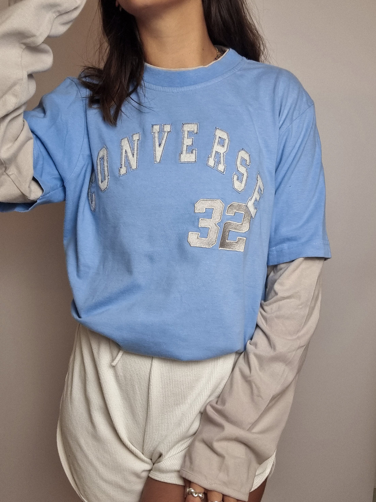 Converse Vintage Sweater Light Blue M