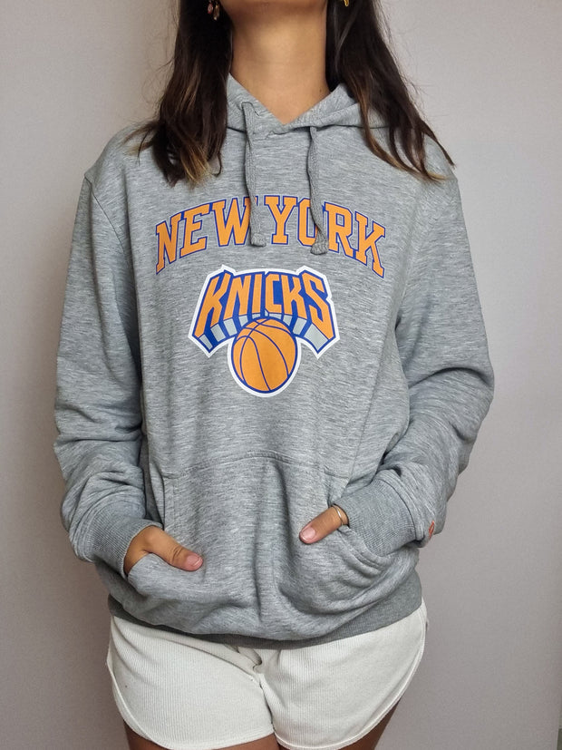 Pull gris New York Knicks vintage