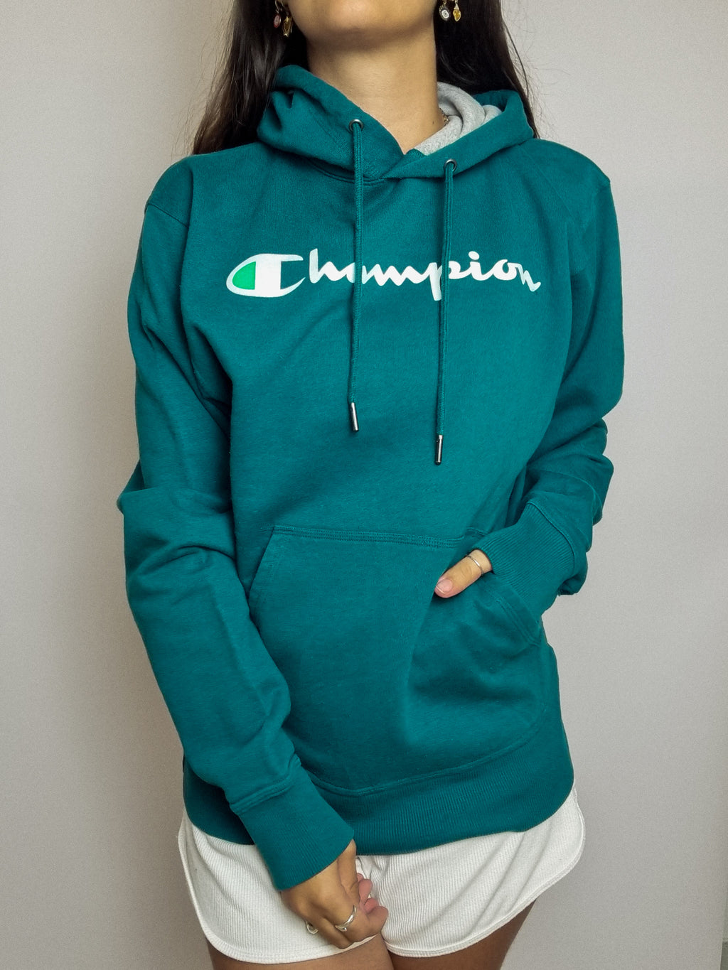 Champion vintage green-blue sweater
