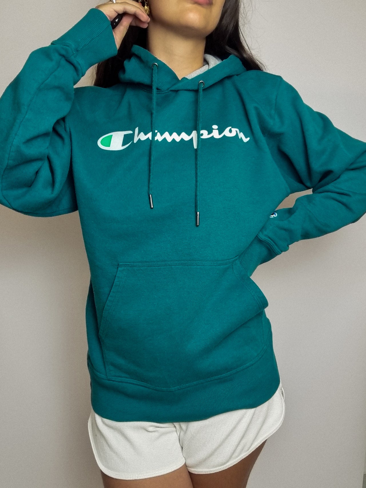 Champion vintage green-blue sweater