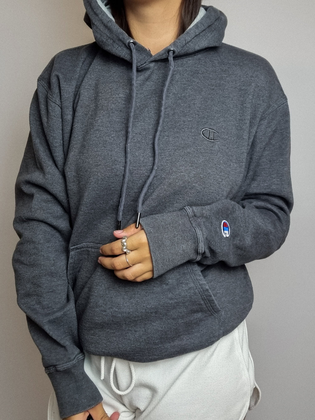 Champion vintage gray sweater