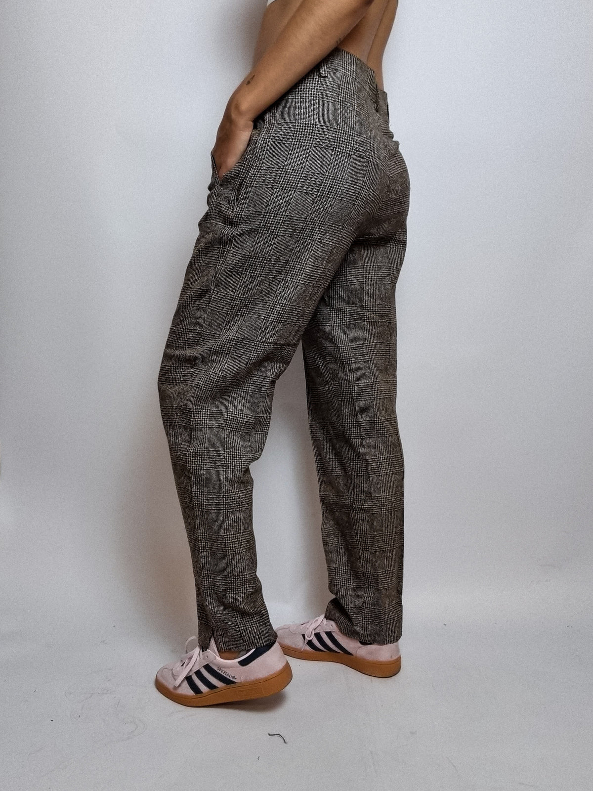 Pantalon vintage Prince de Galles M
