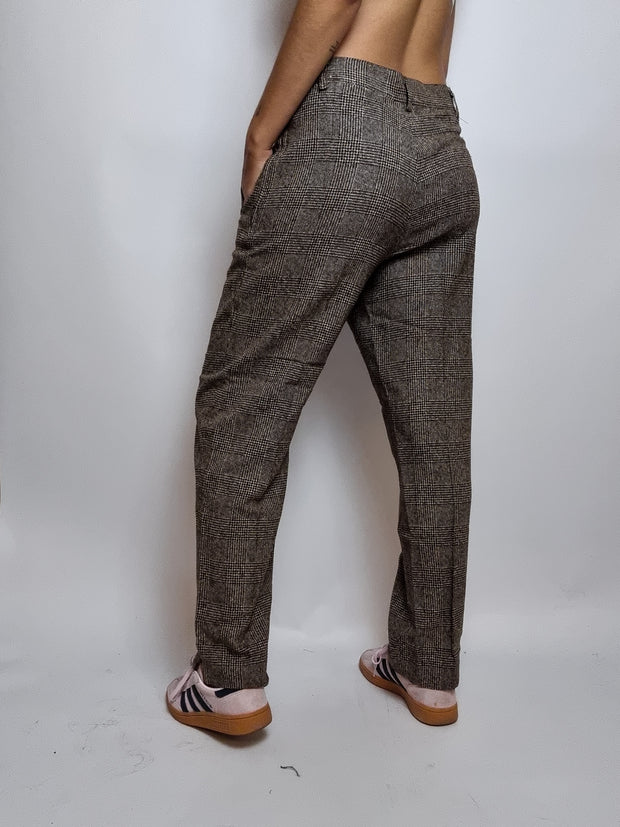 Pantalon vintage Prince de Galles M