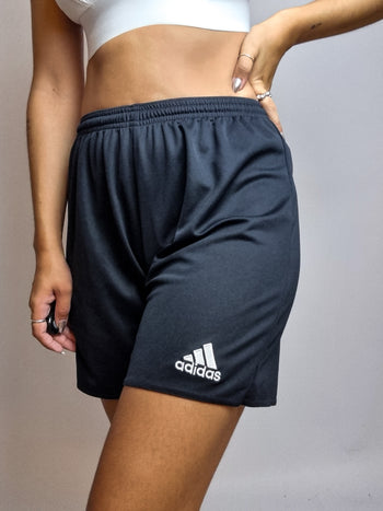 Short vintage noir Adidas Climalite S/M