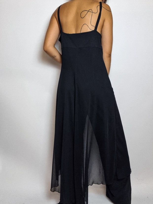 Combinaison/Robe à perles vintage M/L
