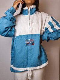 Vintage white jogging jacket M 