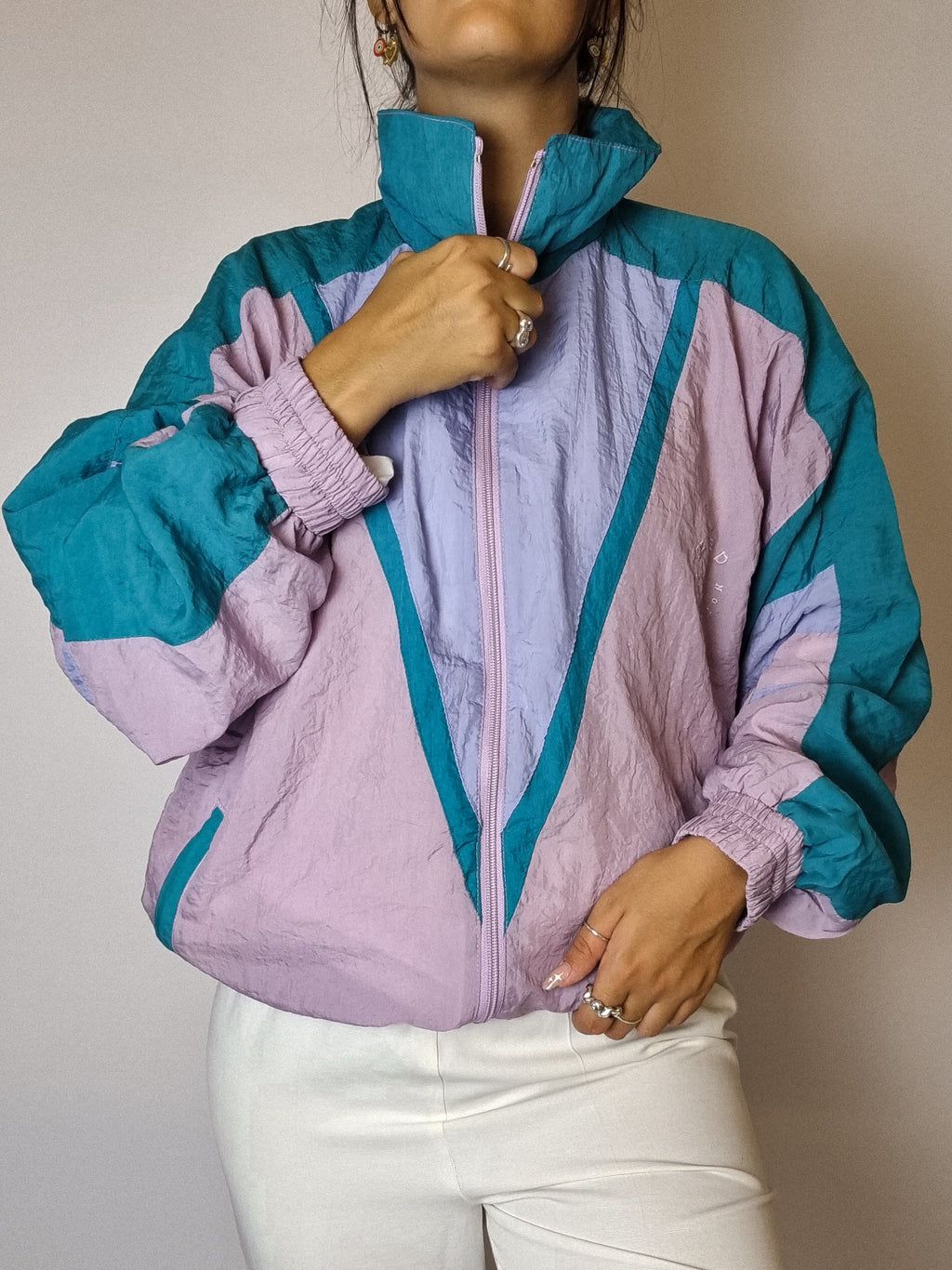 Pastel Outwear Vintage Jogging Jacket M 