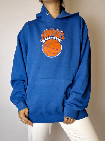 Hoodie bleu Kicks vintage M