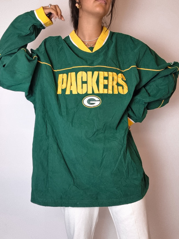 NFL Outwear Vintage XL Green Sweater 