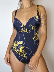 Maillot de bain Bleu et jaune M/L