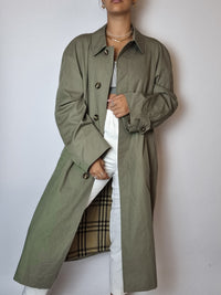 Ballarini vintage beige trench coat M 