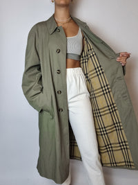 Ballarini vintage beige trench coat M 